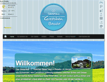 Tablet Screenshot of pension-gretchen.de